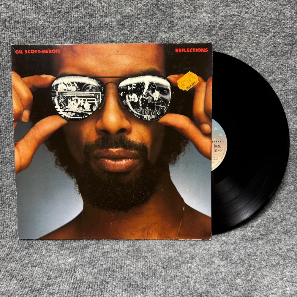 Gil Scott-Heron: Reflections (Vinyl LP 1981 Arista) 204 094 German Pressing VG +